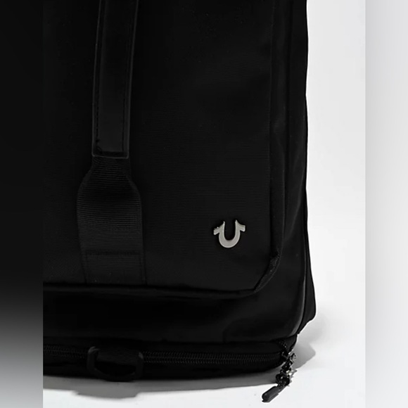 True Religion Switch Black Duffel Backpack - Picture 6 of 8